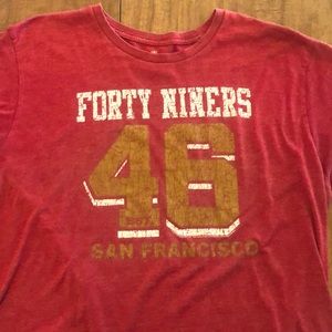 San Francisco 49ers NFL team apparel short sleeve